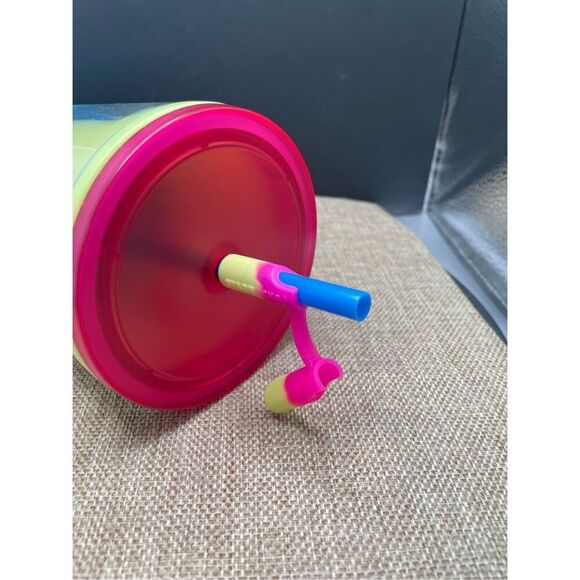 Starbucks 2023 Spring Straw Topper Blue Wave Color blend Changing Tumbler 24 oz - Picture 6 of 7